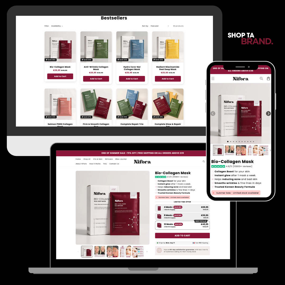 Boutique E-commerce clé en main